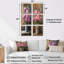 Barnyard Wildflowerand Poppies Flowers - ensemble d'art mural en toile florale de 6-955804505-955804510