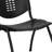 Oliverson 880 lb. Capacity Plastic Stack Chair with Oval Cutout Back and Frame