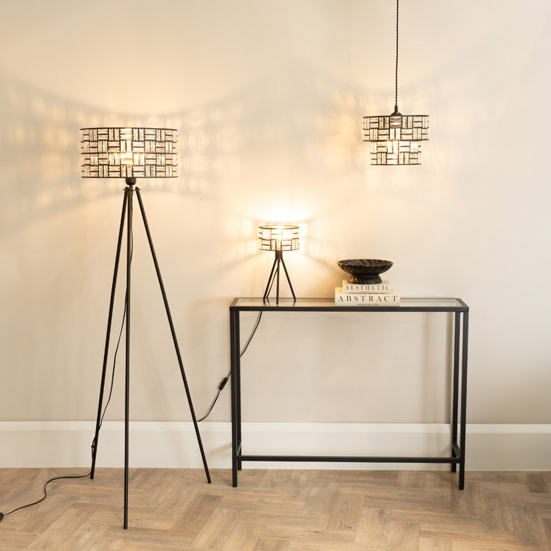 Akito Metal Tripod Lamp
