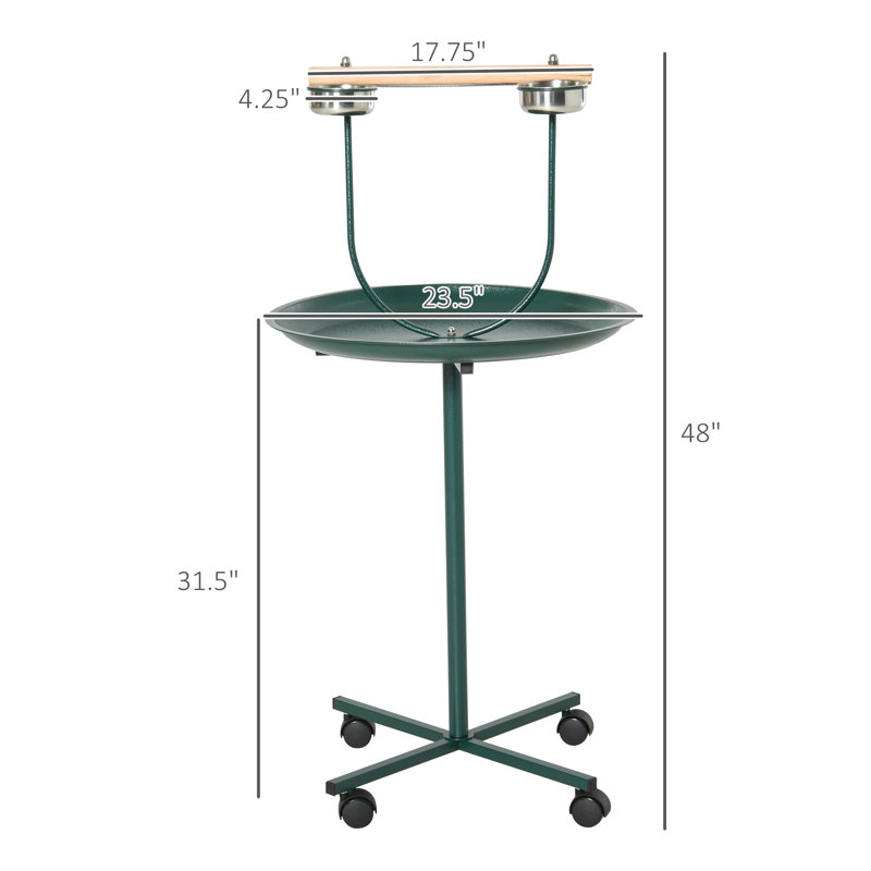 Support pour perchoirs 48 "Rolling Bird