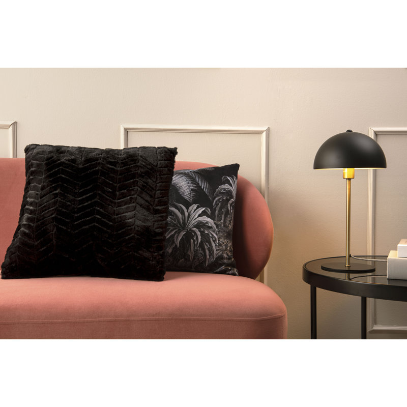 Bonnet Metal Table Lamp, Black