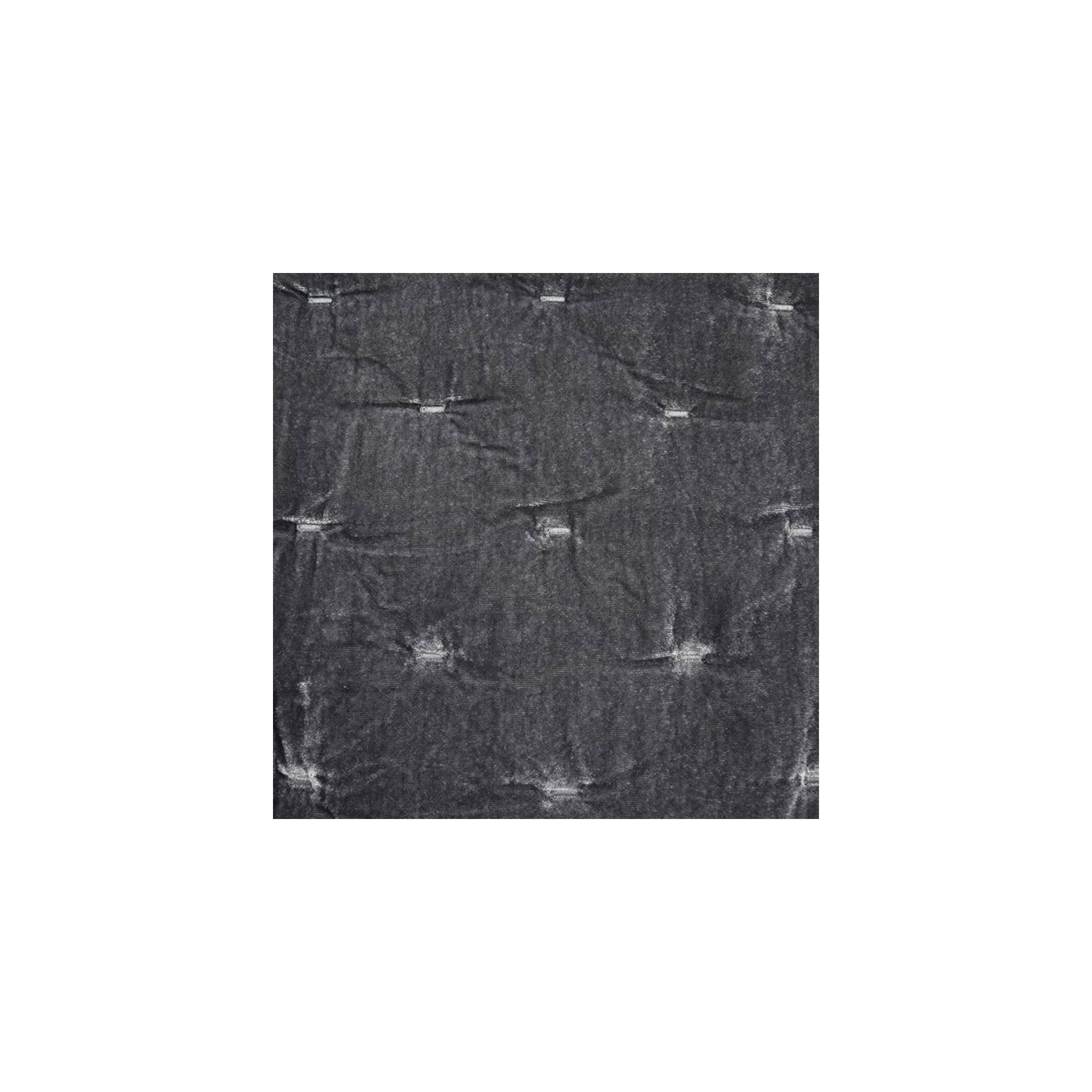 Stella Faux Silk Velvet Classic Chic Modern Rustic Romantic Western 1 Piece Quilt, Slate, King Quilt
