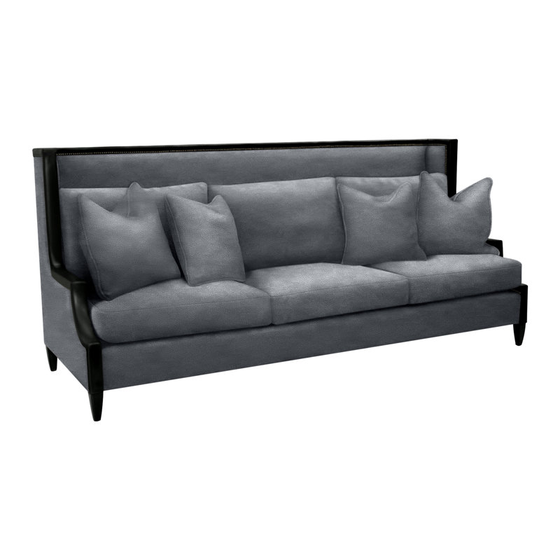 Sofa, 109-08, Coffee Bean, Hair on Hide/Zebra in the Wild