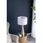 Abat-jour de lampe de table conique en aluminium