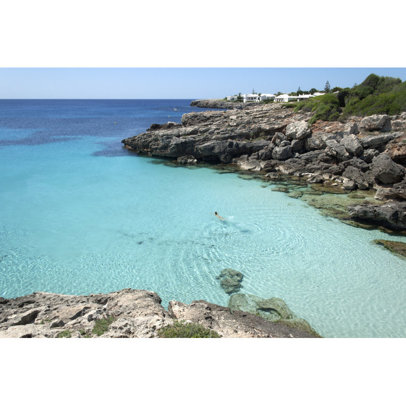 Mediterranean Bay - Wrapped Canvas Print, 30cm H x 46cm W x 3.8cm D
