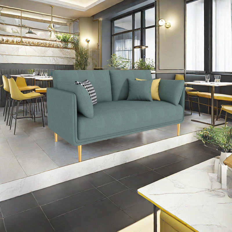 Banc rembourré Casual Cafe, Vert