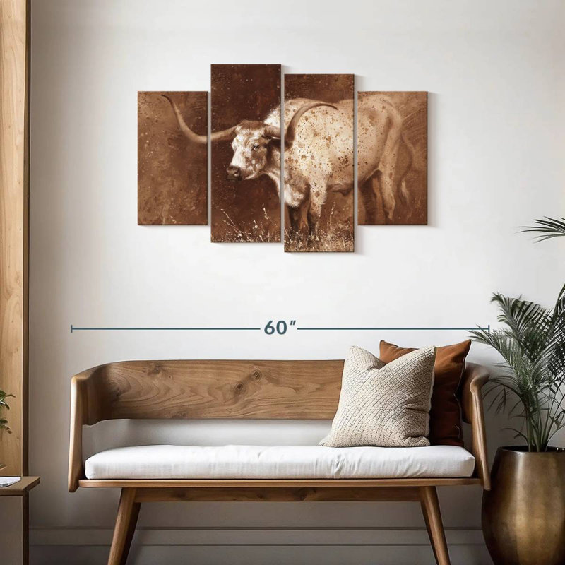 Brampt Sienna Speculation, 27" H x 43" W