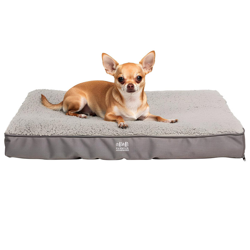Harbour Housewares - Non-Slip Waterproof Dog Mattress, Small