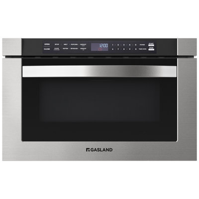 Gaslandchef 24 Inch 1.2 Cu. Ft. Microwave Drawers in Stainless Steel -  BMD2412S