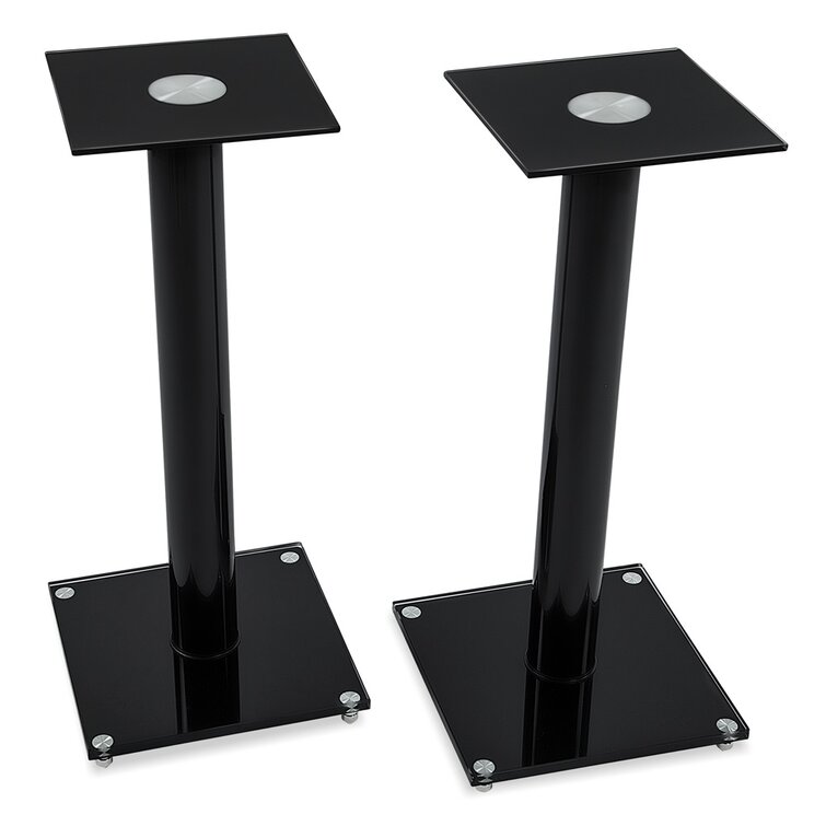 Mount-It! Speaker Floor Stands for Home Theaters and Entertainment Centers, 22 lb. Capacity