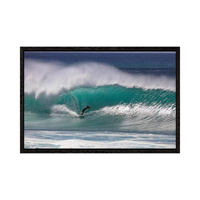 Aqualine by Sean Davey - Gallery-Wrapped Canvas Giclée on Canvas, Black Framed, 152.5 cm H x 101.5 cm W