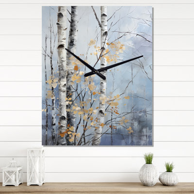 Ohioville - Tree Birch Wall Clock