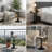 21" Round Metal Vintage End Table-1428894073