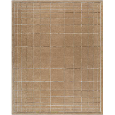 Ramiro Abstract Hand Tufted Rust / Brown Rug