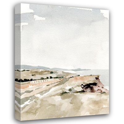 «Red Barrel Studio® Caroline, Emma», reproduction d'art sur toile tendue sous le titre: Westport II