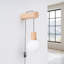Wall lamp NIMBI E27 with a switch-1117491607