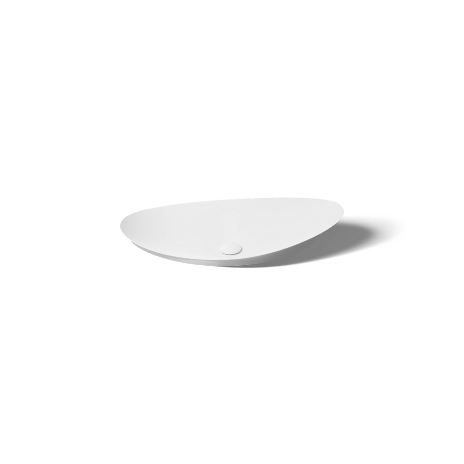 Veil Trough Fireclay Specialty Vessel Bathroom Sink, White
