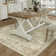 Ladonya Vintage Washable Beige Area Rug with Non-Slip Backing
