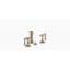Artifacts Widespread Bidet Faucet with Swing Lever Handles-730321797