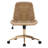 Keavey 23" Wide Leather Mid Back Mid-Century Modern Office Chair-101644265-101644261