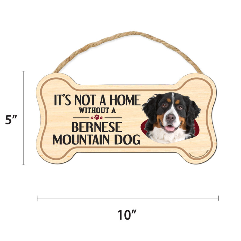 «It's Not a Home sans Our Bernese Mountain Dog»