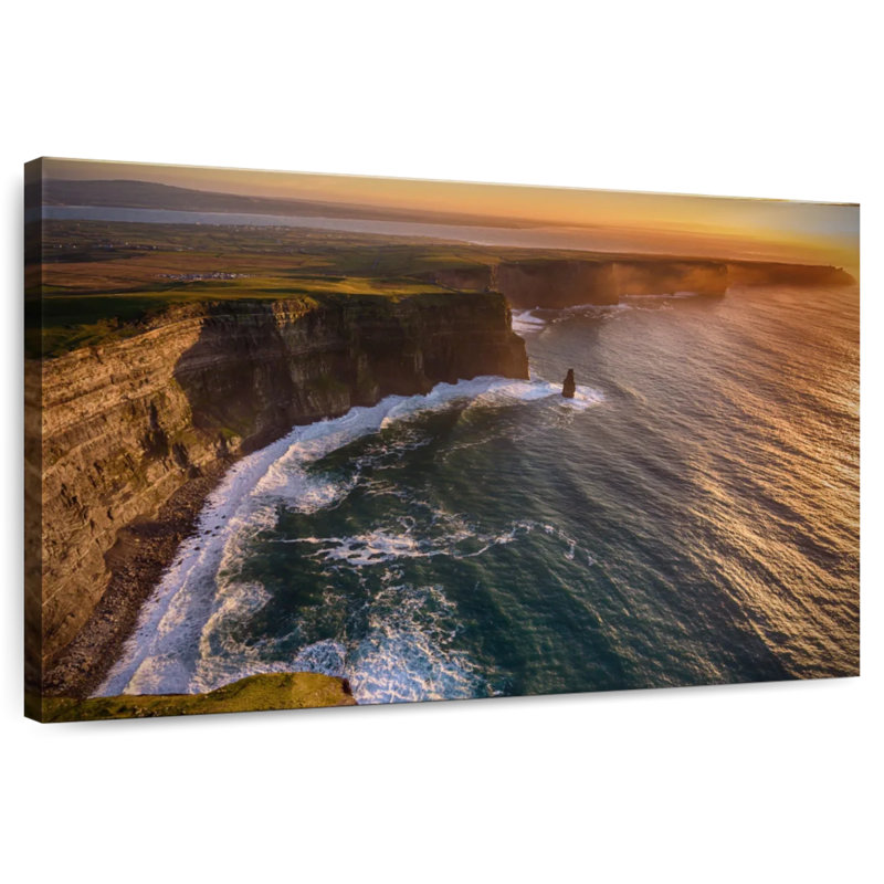 Falaises de Kavia Moher, H 32 po x l 48 po