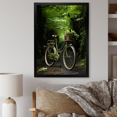 «Emerald Excasion Vélo I» sur toile
