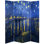 Van Gogh Stars and Flowers Art Canvas Folding Screen