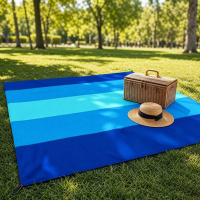 floor coverings  Outdoor Beach Mat Foldable -proof Picnic Mat With Portable Storage