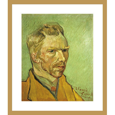 Autoportrait par Vincent van Gogh, impression giclée sur cadre