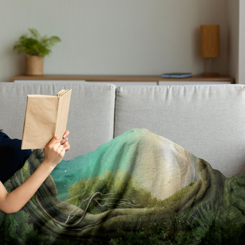 Hand Woven Throw Blanket, 60" x 80"