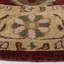 Tapis rouge / doré en laine touffeté à la main Balthrop-19265173