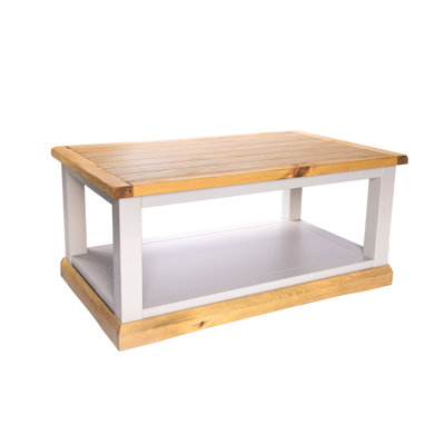 Harrell Frame Coffee Table with Storage