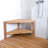 Hieu 31.5'' W Teak Corner Shower Bench