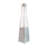 Sol Stainless Steel Pyramid Outdoor Patio 42,000 BTU Propane Heater with Wheels for Commercial & Residential Use-61126817