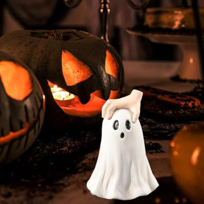 Figurines fantômes fantômes, cadeaux fantaisistes pour les femmes, amateurs de fantômes, décorations de bureau pour bureau personnel, décorations d'Halloween