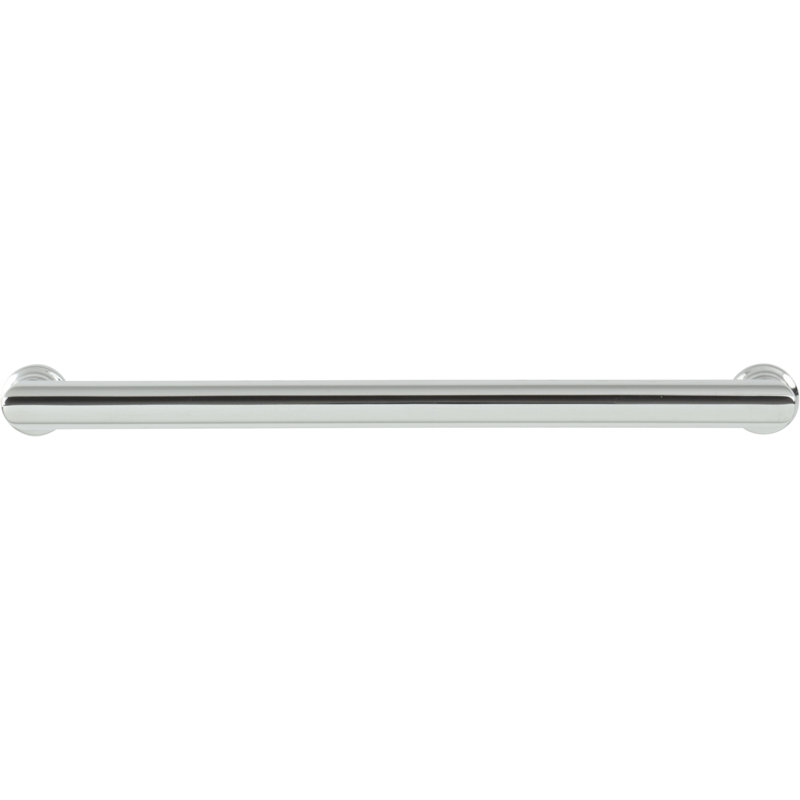 Morris Bar Pull, Polished Chrome, 7 9/16" Center to Center