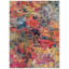 Tapis bleu / orange Hertzler Southwestern-249646551