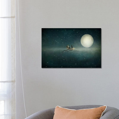 Moonlight by Majali - Wrapped Canvas Painting