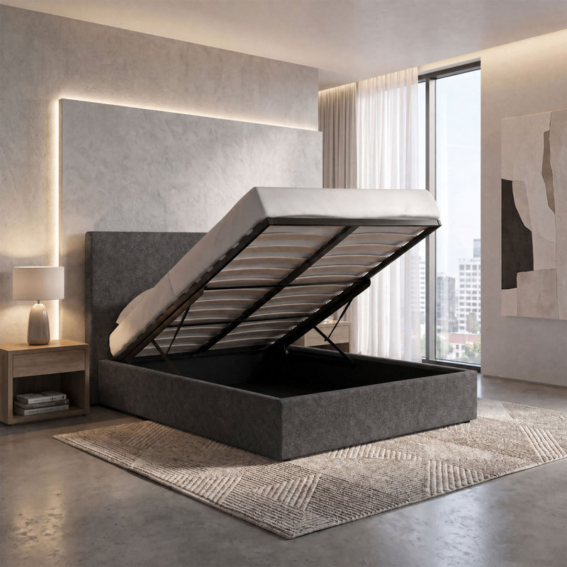Upholstered Ottoman Bed