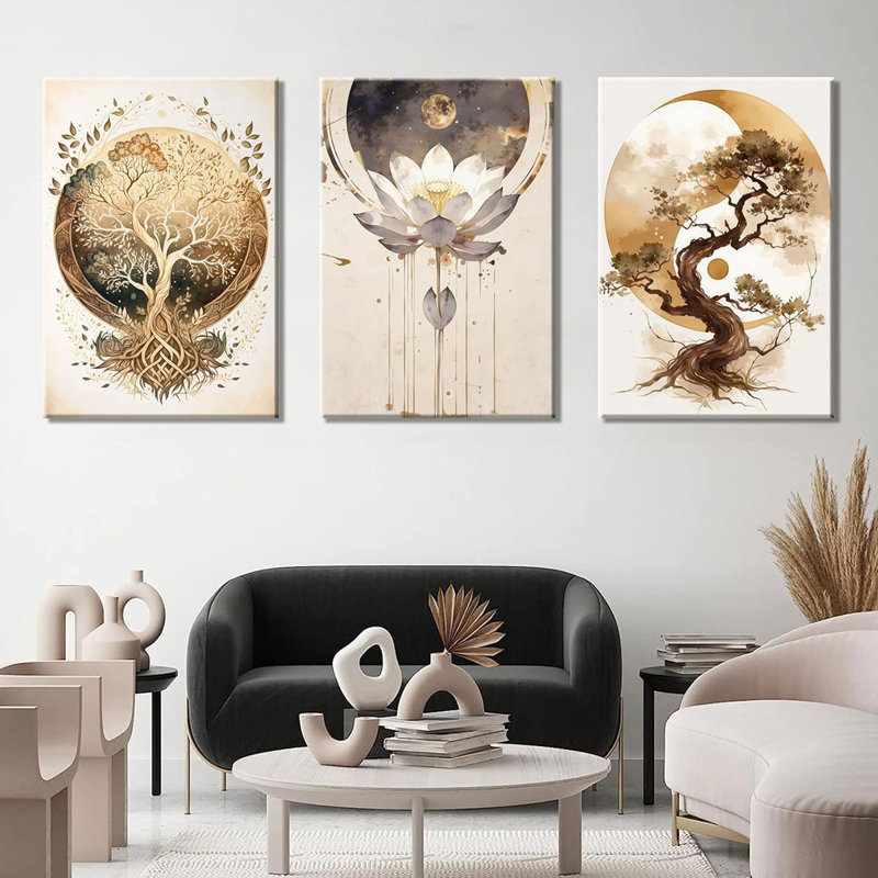 3 Piece Wrapped Canvas Print