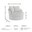 Fauteuil pivotant Nicholai
