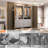 4ft Closet System with Wooden Drawers-1418716317