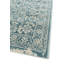 Ulverston Structural Flatweave Worn Out Teal Rug-2036081241
