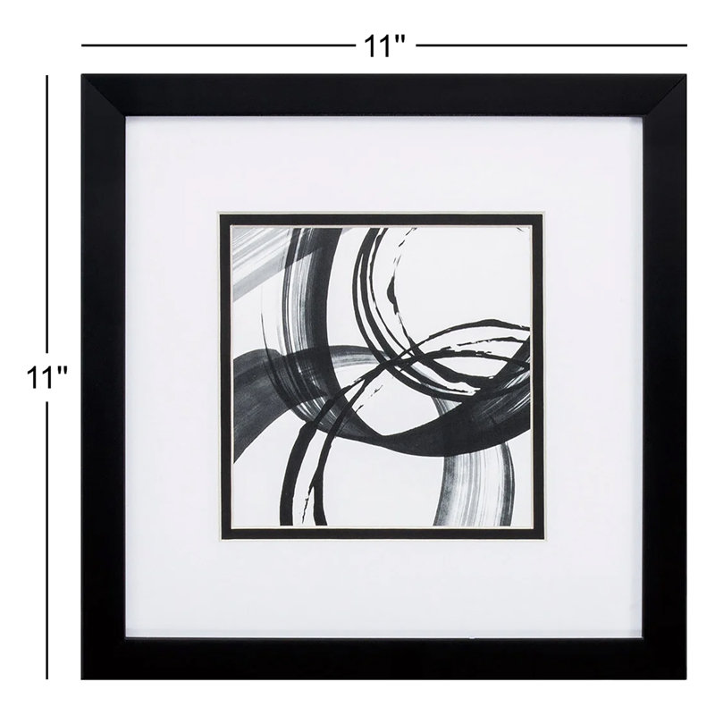 « black rings », ensemble de 2 reproductions encadrées
