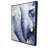 Elephant Couple Loving Each Other - Gray Framed Canvas Decor