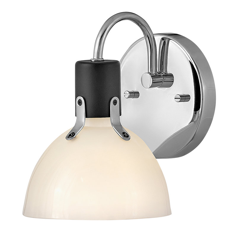Éclairage pour meuble-lavabo à intensité variable à 1 lumière Argo, Chrome