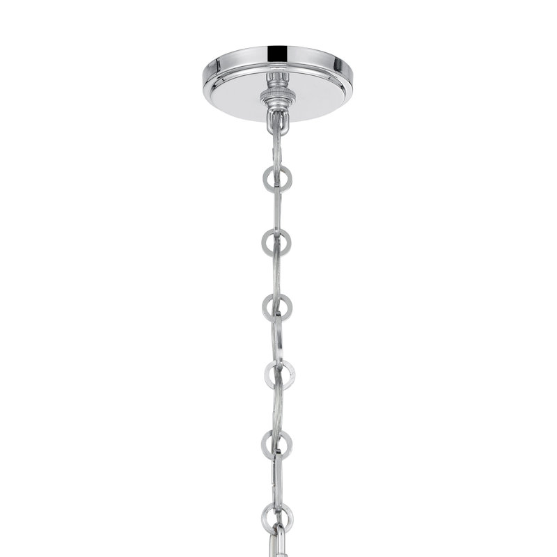 Hubbs 1 lumière Cabot en chrome, Chrome poli