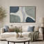 Art moderne sur toile encadrée en aluminium