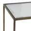 Sandlin 110cm Glass Top Console Table
